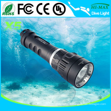 professional scuba diving equipment cree flashlight waterproof